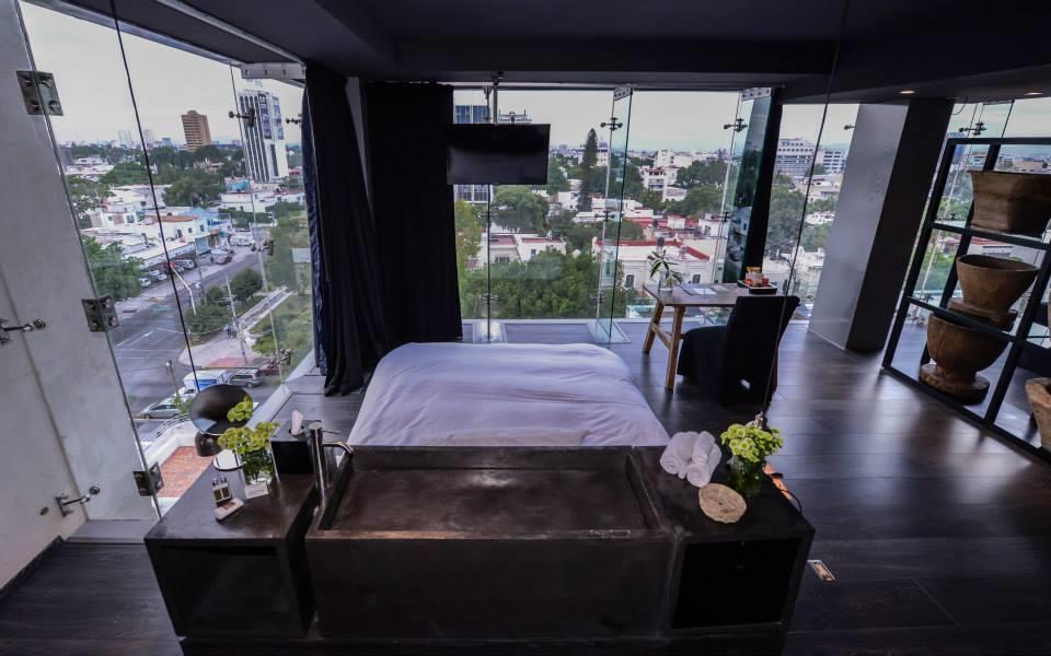 Demetria Hotel Guadalajara Exteriör bild